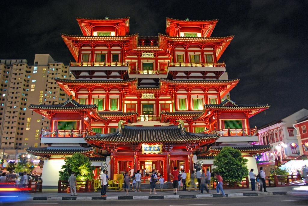 buddha tooth relic temple - Singapore travel packages from chennai