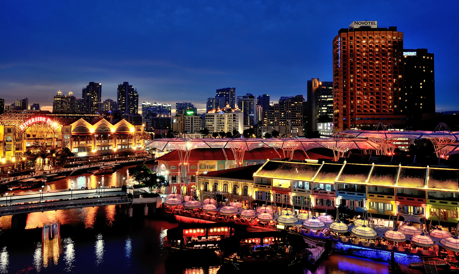 clarke quay in Singapore - Singapore trip package from Chennai