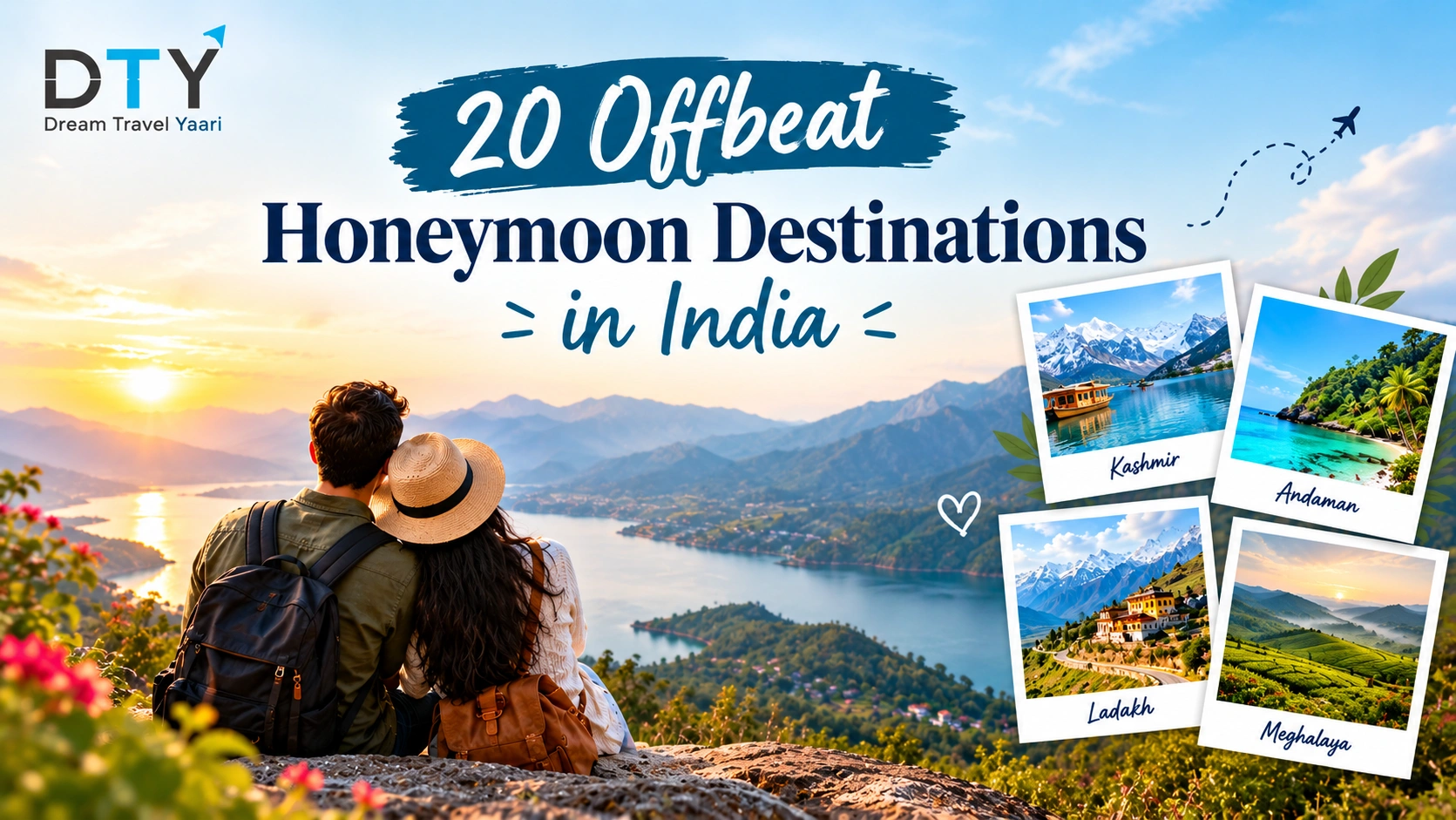 20 Offbeat Honeymoon Destinations in India
